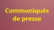 Communiqués de presse