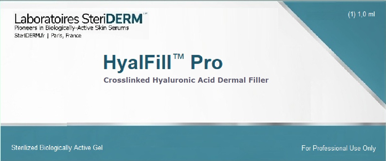 HyalFill Pro product box